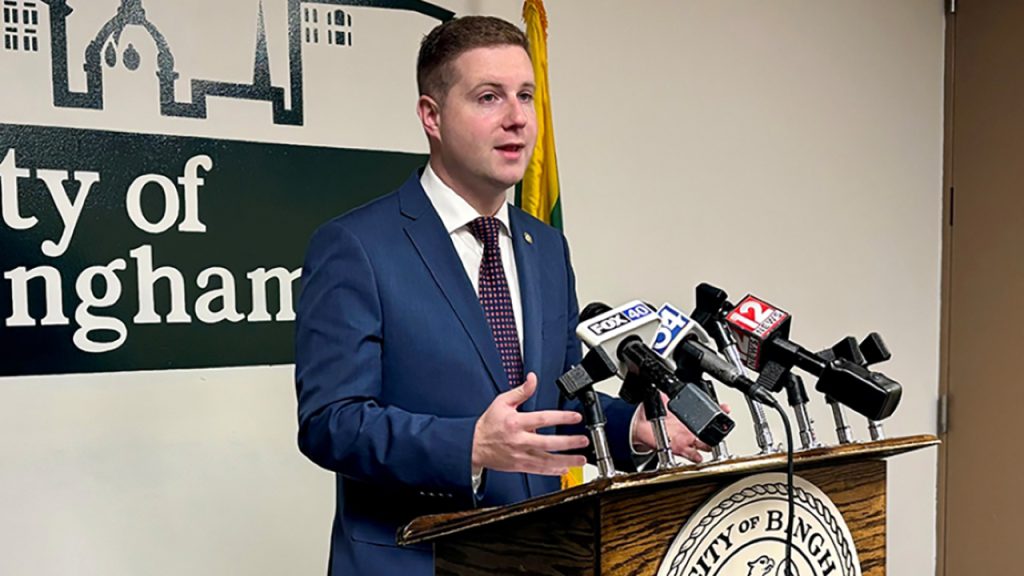 Binghamton Mayor Jared Kraham