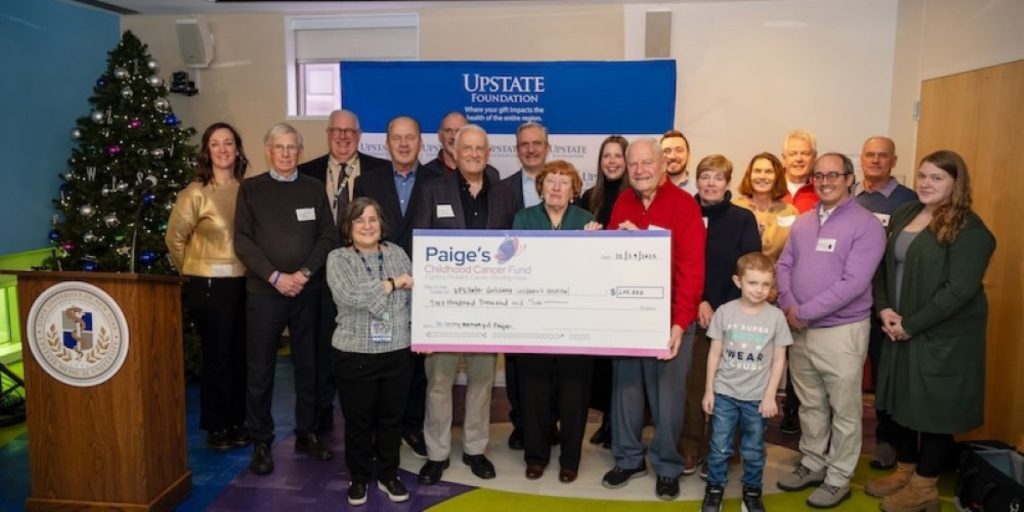 Paige's Butterfly Run Upstate donation