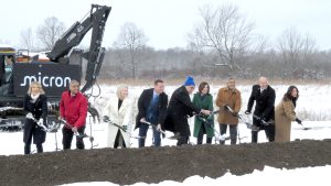 Micron groundbreaking