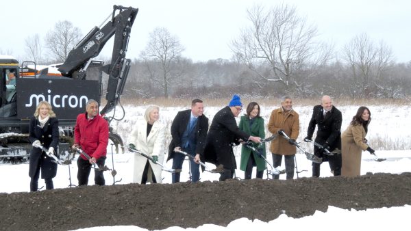 Micron groundbreaking
